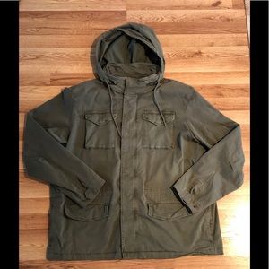 Old Navy Military Style Jacket 3XL Green